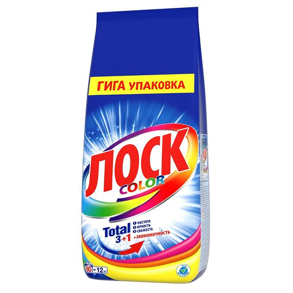 Стиральный порошок Лоск Колор 12 кг