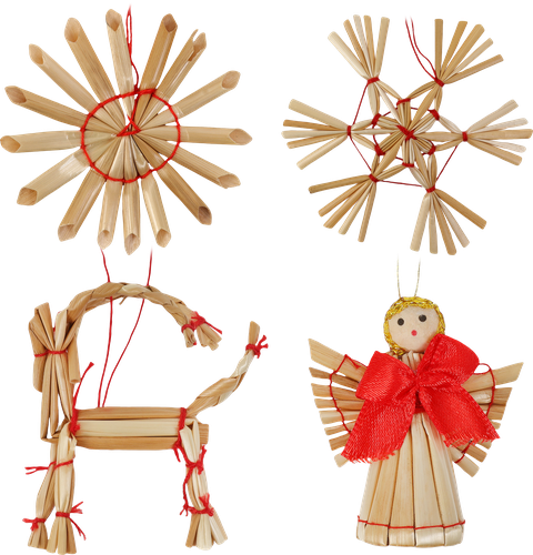 

Набор елочных украшений 12x4x12 см