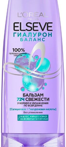 Бальзам для волос L'Oreal Paris Elseve Гиалурон баланс 400мл