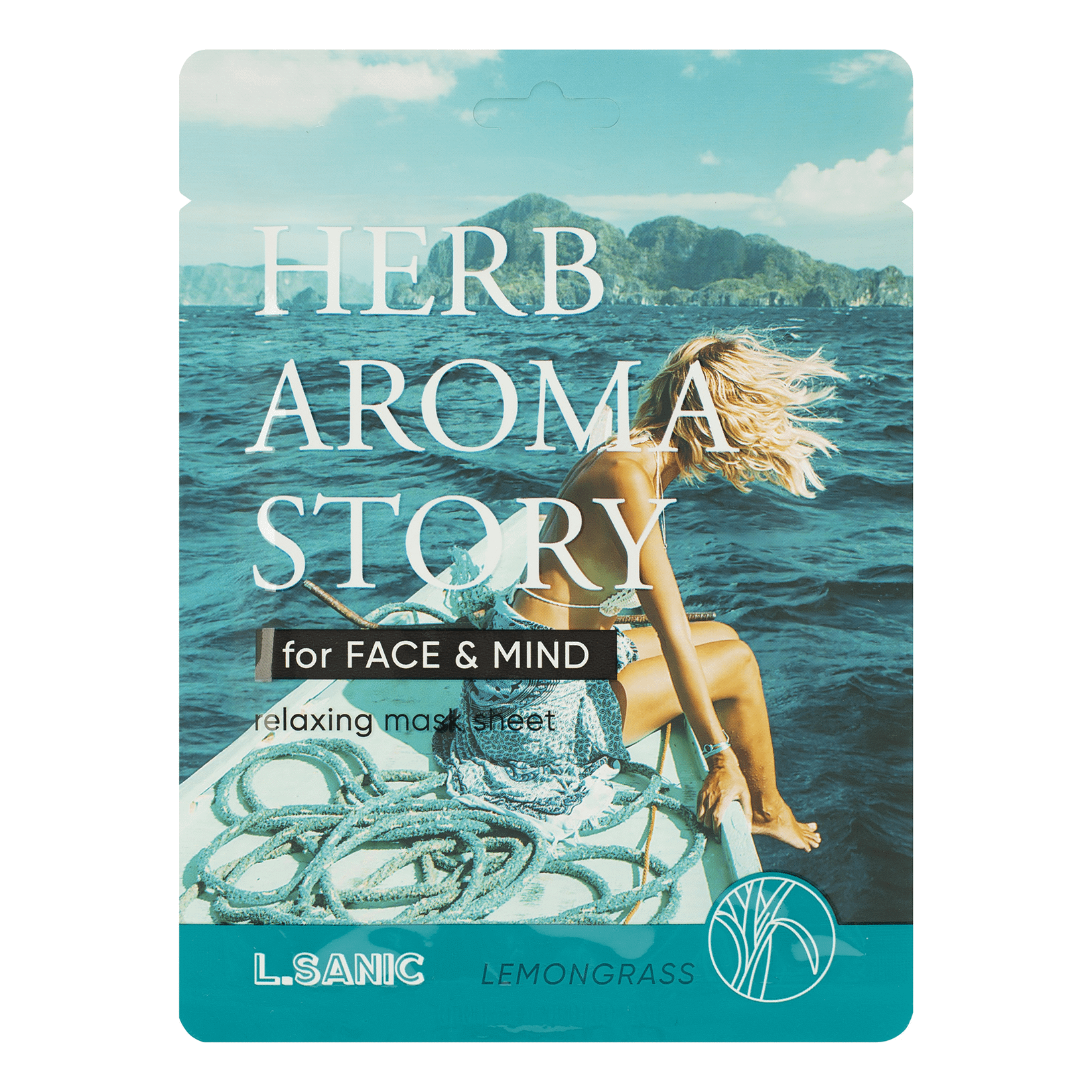 

Маска для лица L.Sanic Herb Aroma Story с экстрактом лемонграсса, 25 мл