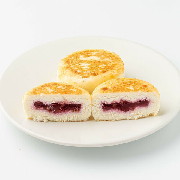 Сырники с малиновой начинкой, 120г