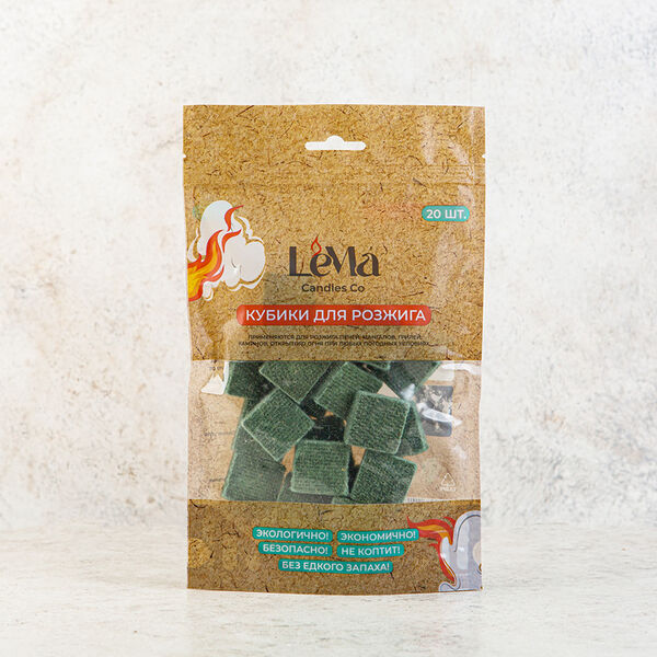Кубики для розжига, 20 шт._РП