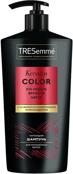 

Шампунь ТРЕСеммедля окрашенных волос с протеинами шелка 650 мл