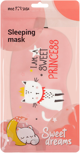 

Маска для сна MESHU Pinky cats, Арт. 368927 в ассортименте