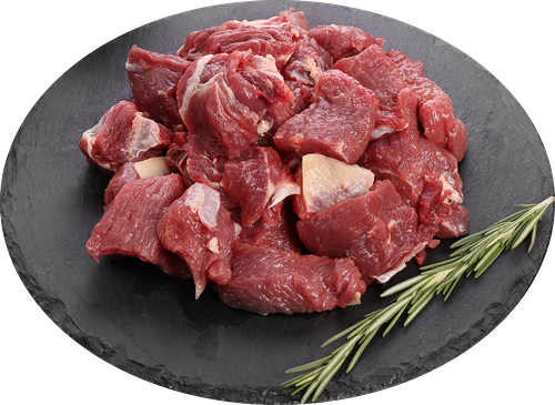 Гуляш из говядины Лента Fresh бескостный полуфабрикат охлажденный вес