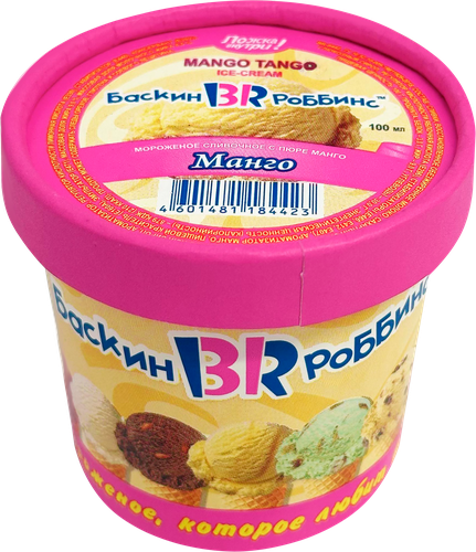 

Мороженое Баскин Роббинс Манго танго 100 мл