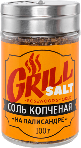 

Соль Grill пищевая морская садочная копченая 100 г