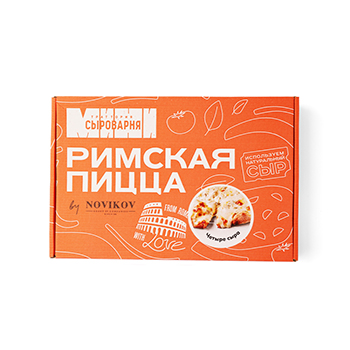 

Римская пицца Траттория Сыроварня Четыре сыра замороженная 20х30 см, 450г