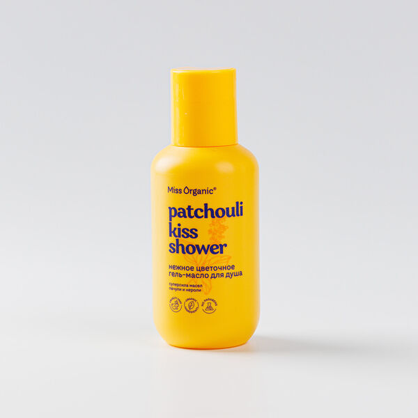 Гель-масло для душа Miss Organic с маслом пачули и нероли, 90 мл