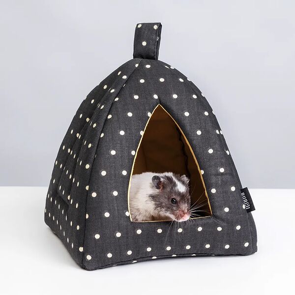 Домик-вигвам для мелких животных 17х17х20 см