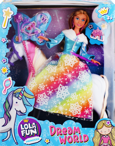 

Кукла Lola Fun 29 см на лошади Арт. 115290
