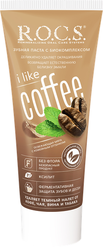 

Зубная паста R.O.C.S. i Like Coffee 74 г