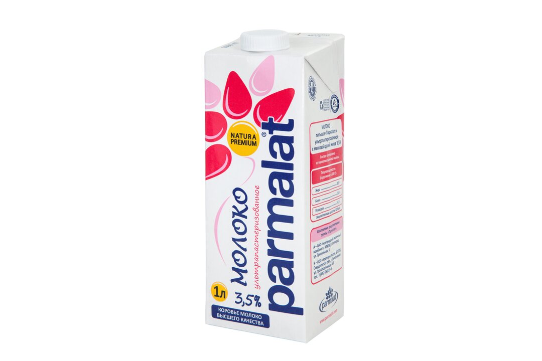 

Молоко ультрапастеризованное Parmalat 3.5% 1 л