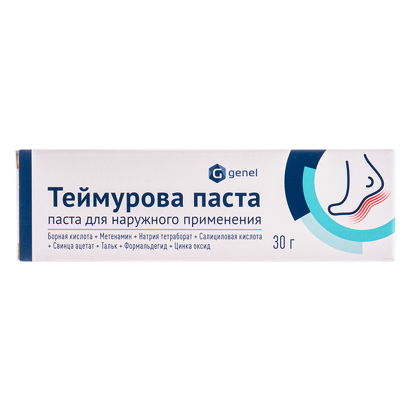 Теймурова паста для наружного применения 30 г