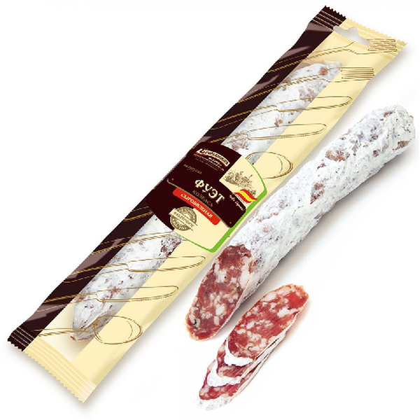 Колбаса сыровяленая Егорьевская КГФ Фуэт полусухая, 100г