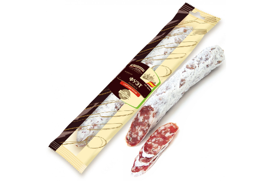 

Колбаса сыровяленая Егорьевская КГФ Фуэт полусухая 100 г