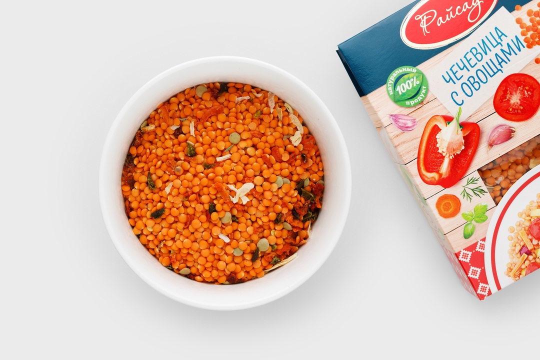 

Смесь Чечевица с овощами