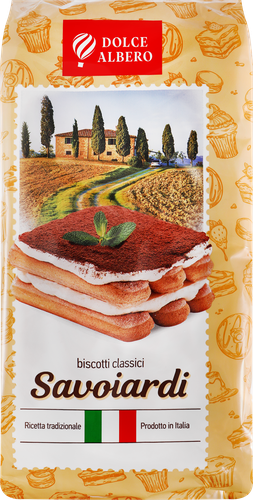 

Бисквитные палочки Dolce Albero Савоярди 400 г