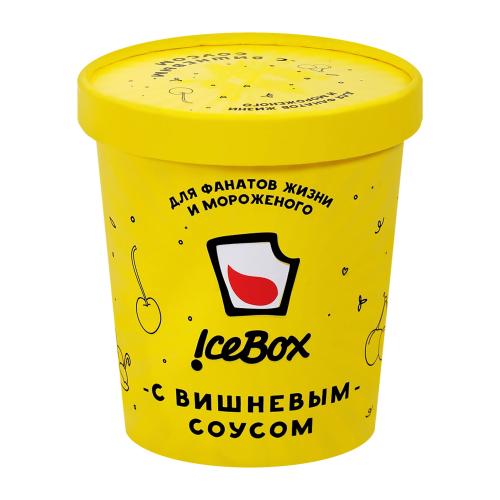 

Мороженое IceBox ведро пломбир Вишневый соус 250 г