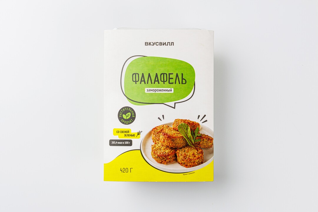 

Фалафель ВкусВилл замороженный 420 г