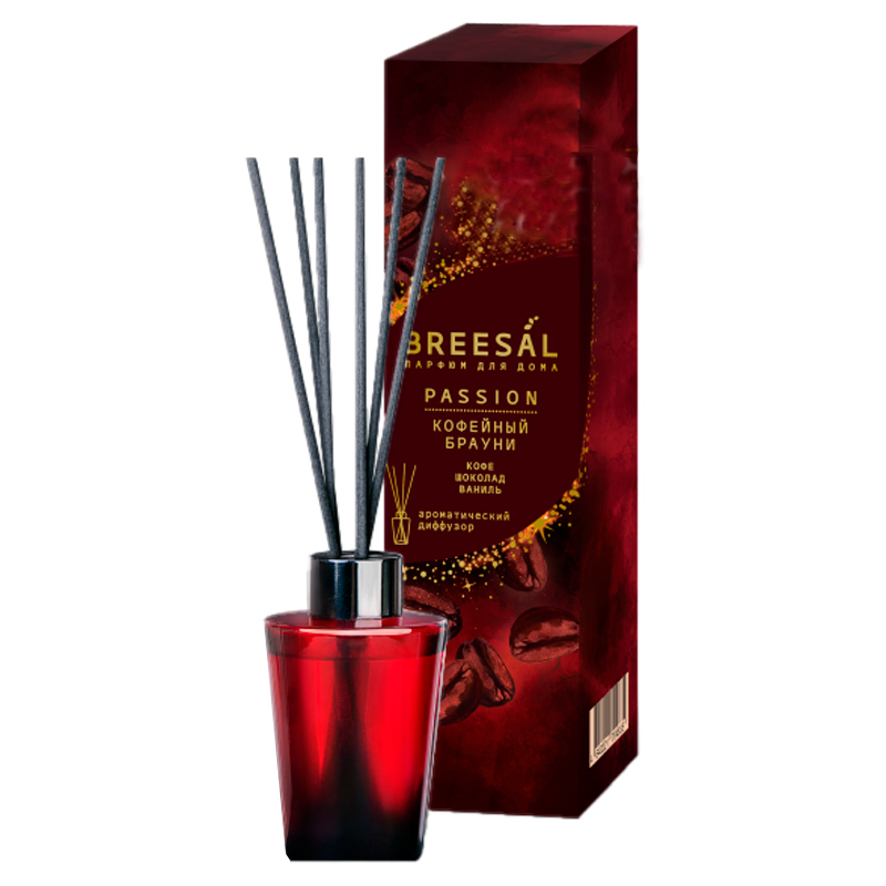 

Диффузор ароматический Breesal Passion Кофейный брауни 70 мл