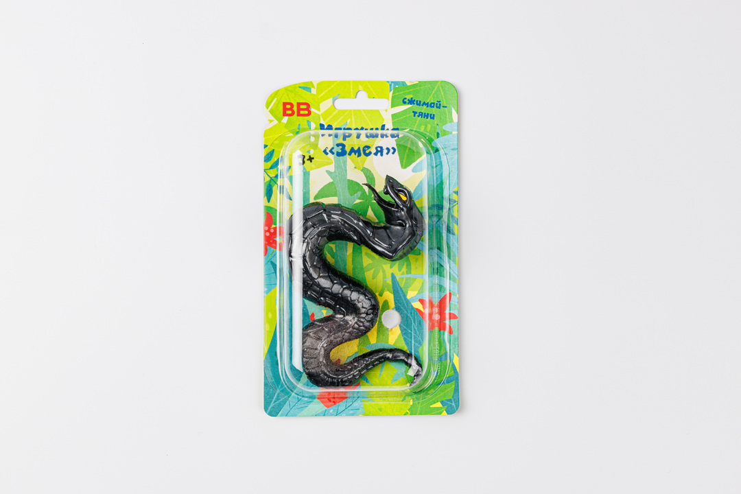 

Игрушка Змея ВкусВилл тянущаяся, в ассортименте