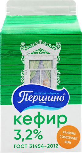 

Кефир Першинское 3.2% 500 г