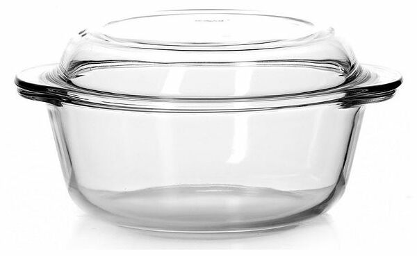 Кастрюля с крышкой Borcam для запекания 1.45 л 18.7 см