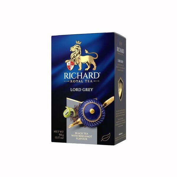Чай черный Richard Lord Grey с бергамотом, 90г