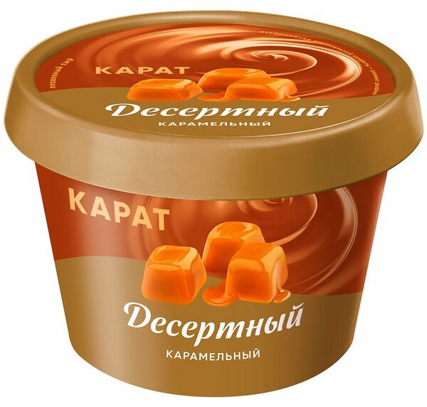 Сыр плавленый карамельный 30% ТМ Карат, 230г