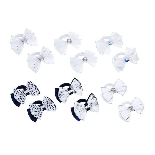 Набор резинок для волос Beriotti полиэстер, пластик в ассортименте 6 см 2 шт.