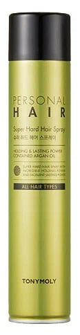Спрей TONY MOLY для укладки волос Personal hair Super hard, экстрасильная фиксация