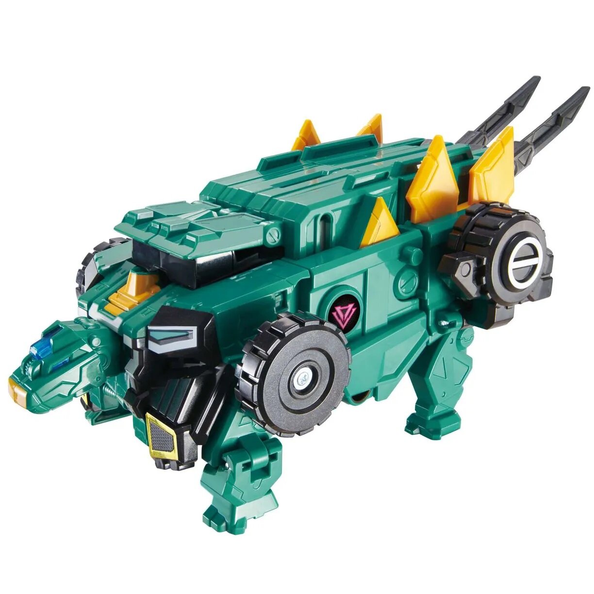 

Мега-трансформер Dinoster 4-в-1 Стего Бласт Винг 3 режима игры