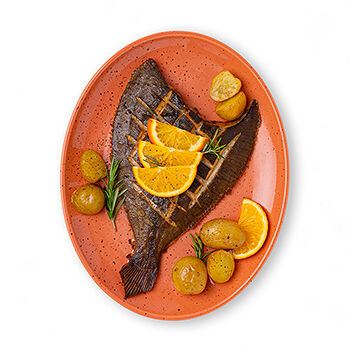 Камбала «Азбука вкуса» в имбирно-чесночном маринаде для запекания и гриля