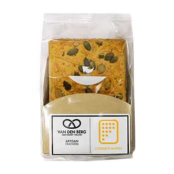 Крекер Van den Berg с сыром Gouda и семенами тыквы, Нидерланды