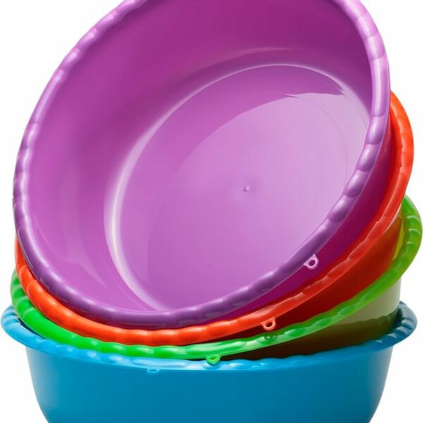 Таз Архимед круглый 7 л в ассортименте 1 шт