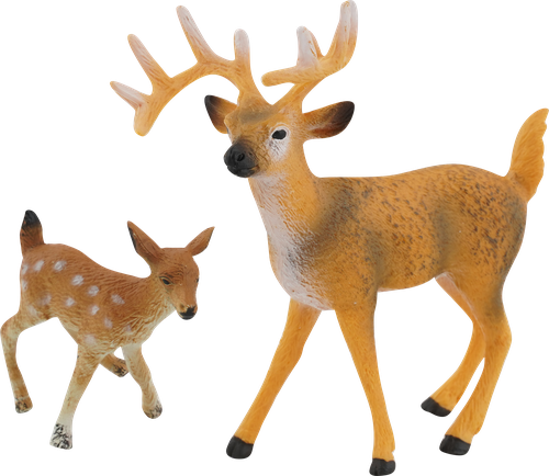 

Набор игровой Bigga Дикие животные 2 предмета, в ассортименте