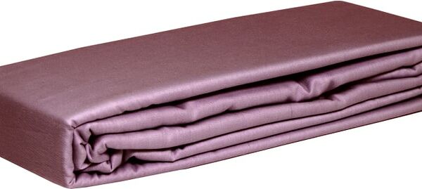 Простыня PiCassa на резинке сатин пыльная роза 140*200см