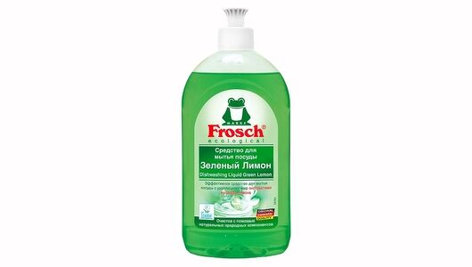 Гель для мытья посуды Frosch Ecological, зелёный лимон