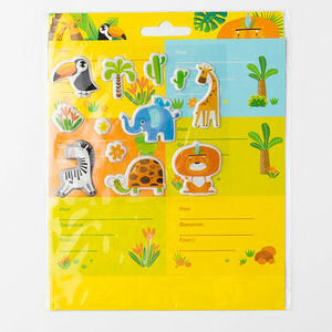 Набор наклеек для школы, 6 шт.