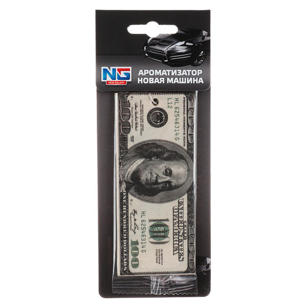 New galaxy ароматизатор бумажный деньги 100 долларов, новая машина