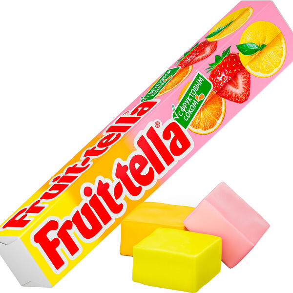 Конфеты Fruittella Вкусы от природы жевательные ассорти, 41 г