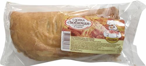 

Слойка Хлебокомбинат Лавина Любимая с ветчиной и сыром 90 г