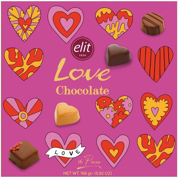 Конфеты Elit 1924 Love Chocolate ассорти