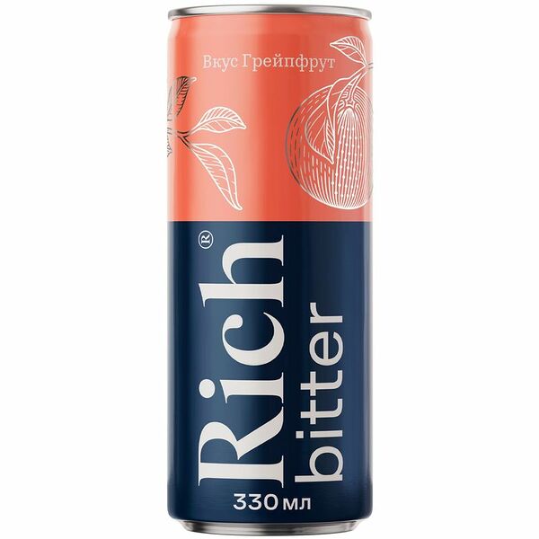 Газированный напиток Rich грейпфрут