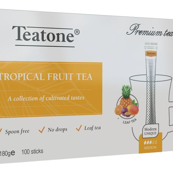 Чай черный Teatone Тропические фрукты в стиках 1.8 г x 100 шт