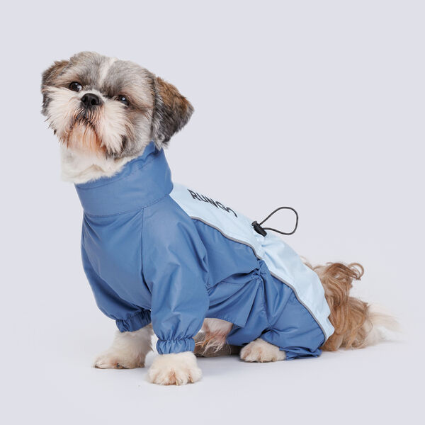 Дождевик для шитцу, 37x58x32 см, голубой горизонт (мальчик)