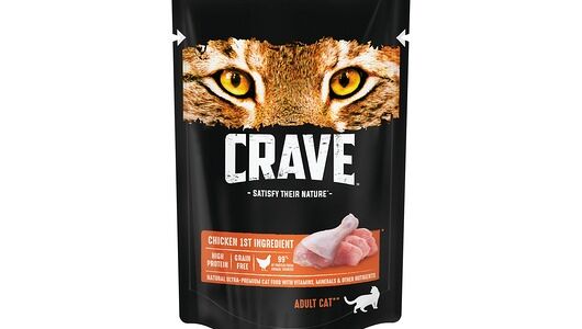 Корм для взрослых кошек Crave Курица в желе пауч