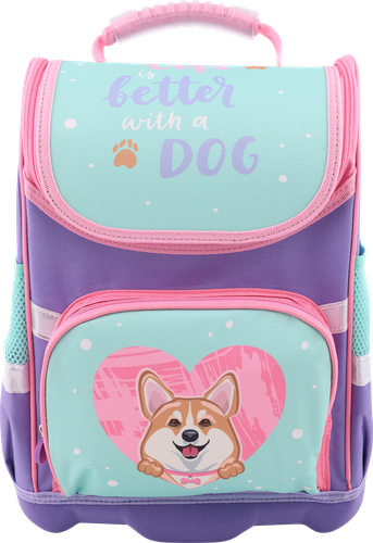 

Ранец ученический ЛЕНТА KIDS Corgi