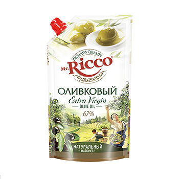 Майонез Mr. Ricco Оливковый 67%, 400 мл